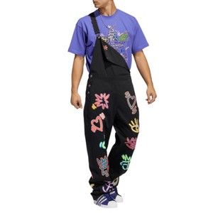Adidas Originals X Kris Andrew Small Loveuni Stretch Recycled Polyester Overalls